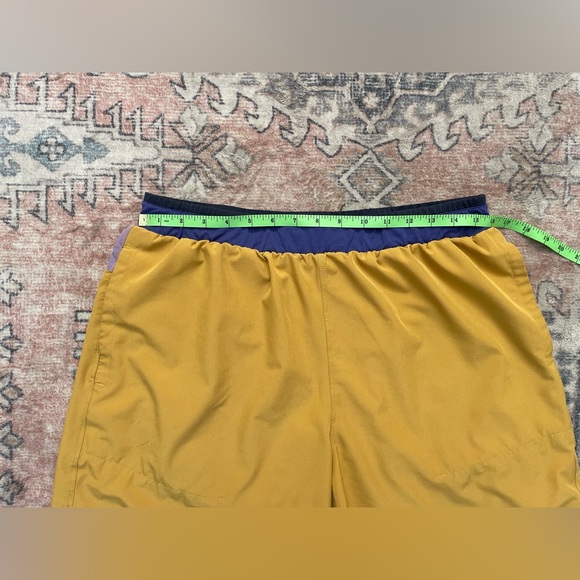 Fabletics Gold Yellow The Fundamental 7” Active Gym Workout Shorts Mens Large - Picture 7 of 7